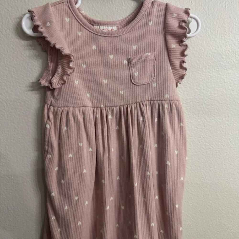 Cat-jack Girl's Pink Dress